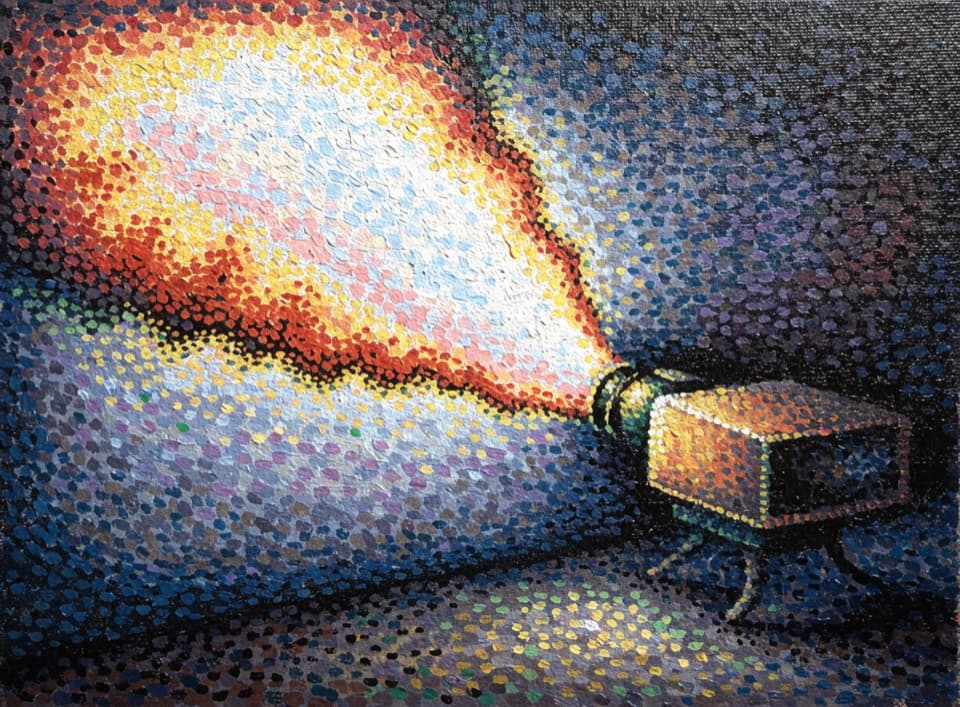 Cover art for Projector Burn effect