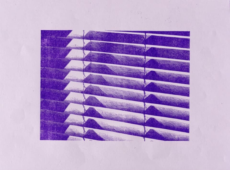Cover art for VOLT brutalist rave flyer
